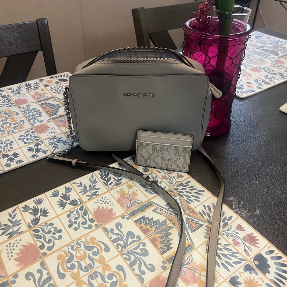 Michael Kors purse and credit card wallet
